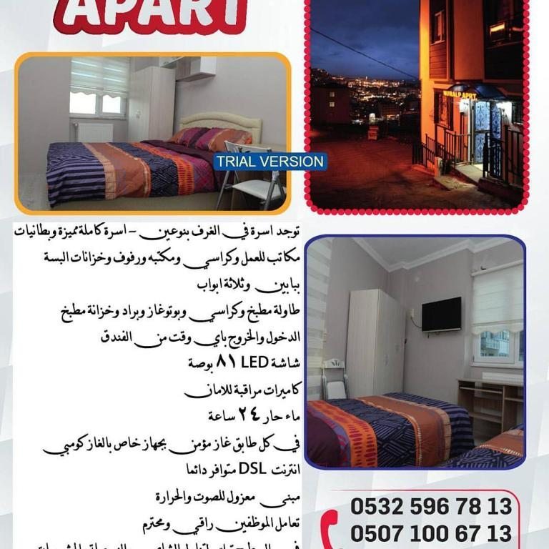 Апартаменты (Апартаменты с балконом), Trabzon Apart Nuralp