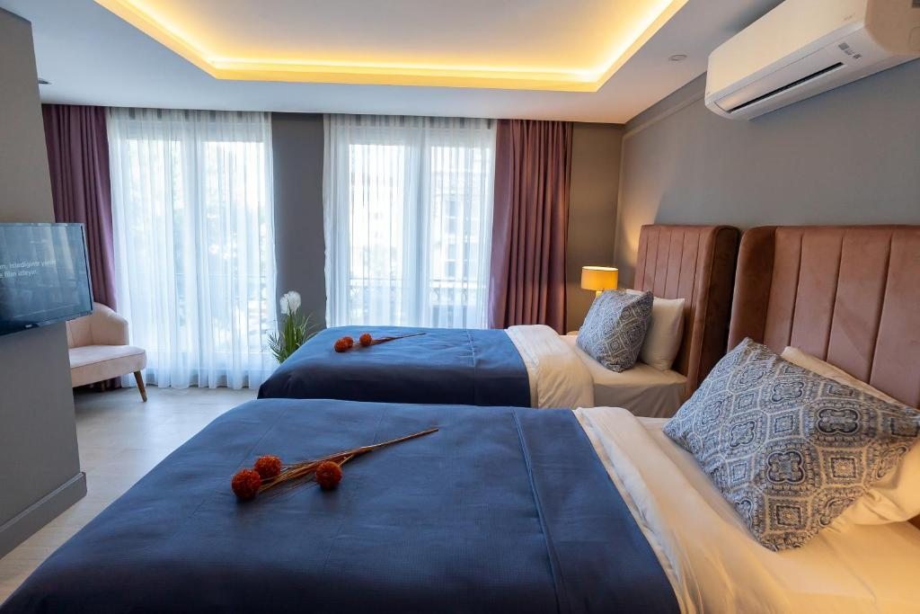 Двухместный (Стандартный двухместный номер с 2 отдельными кроватями) отеля Malta Bosphorus Hotel, Стамбул