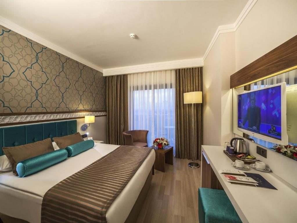 Двухместный (Двухместный номер с 1 кроватью и видом на сушу) курортного отеля Luna Blanca Resort & SPA, Сиде