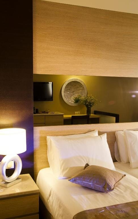 Двухместный (Большой двухместный номер с 1 кроватью) курортного отеля Melas Holiday Village, Сиде