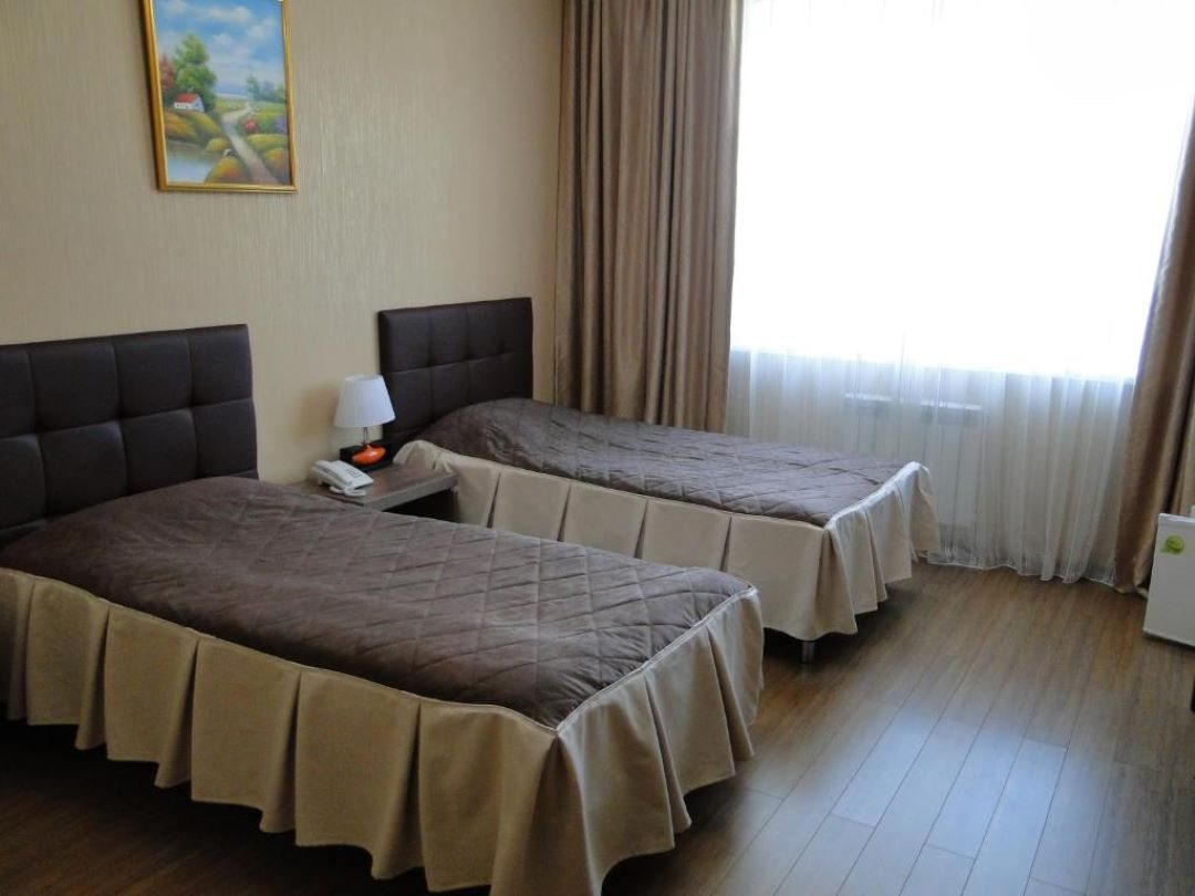 Двухместный (Стандарт улучшенный с двумя раздельными кроватями) отеля Сокольники, Хабаровск