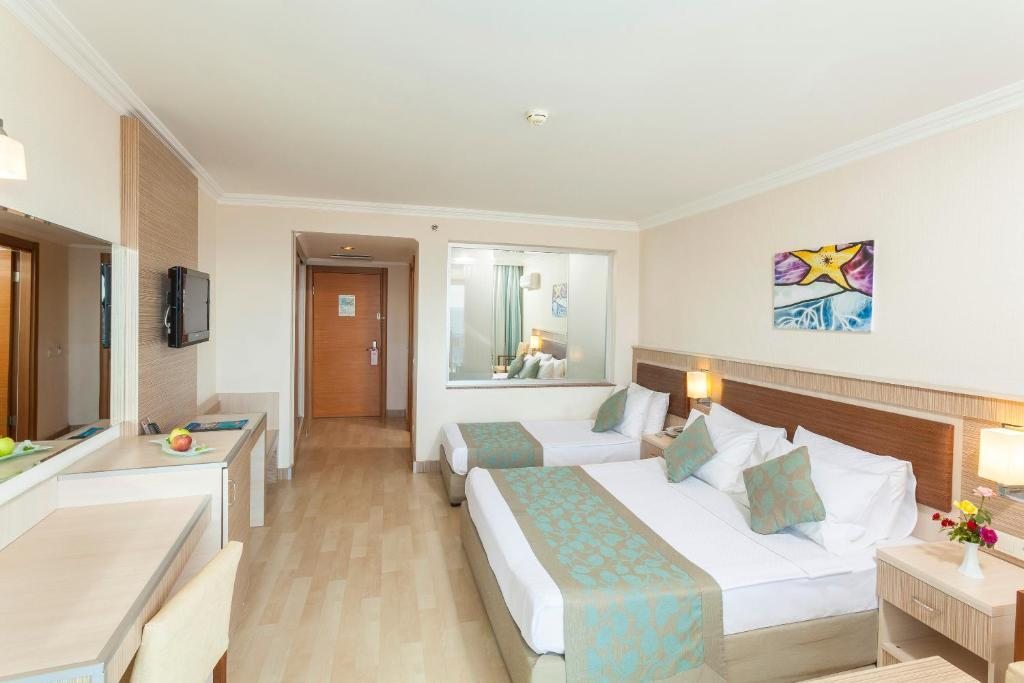 Двухместный (Двухместный номер с 1 кроватью или 2 отдельными кроватями) курортного отеля Narcia Resort Side, Сиде
