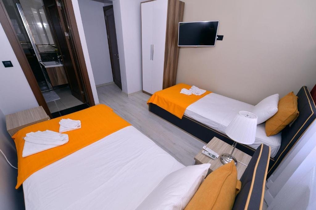Двухместный (Стандартный двухместный номер с 2 отдельными кроватями) отеля Oliva Hotel, Стамбул