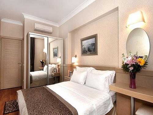 Двухместный (Стандартный двухместный номер с 1 кроватью или 2 отдельными кроватями) апарт-отеля Q Hotel Istanbul, Стамбул