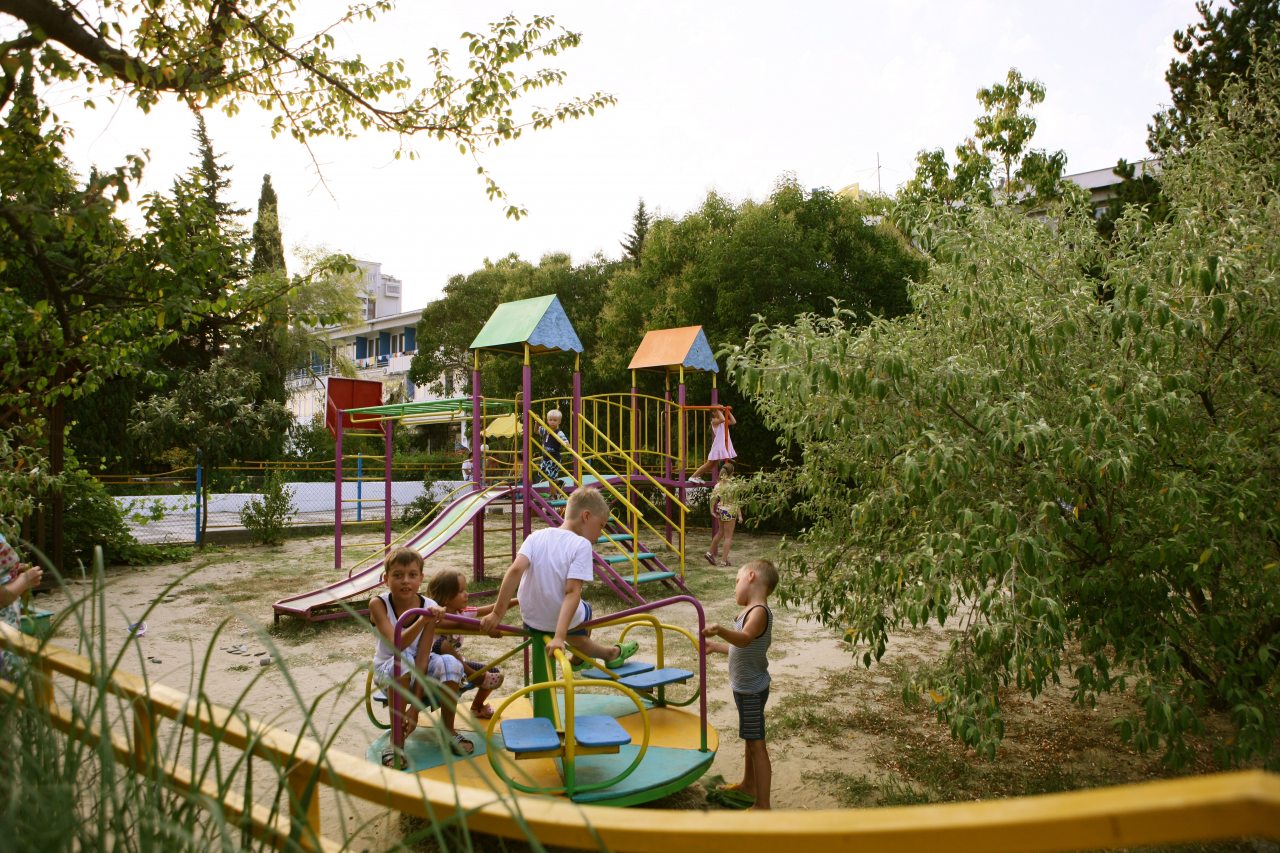Детская площадка, Пансионат Эдем Корпус 2