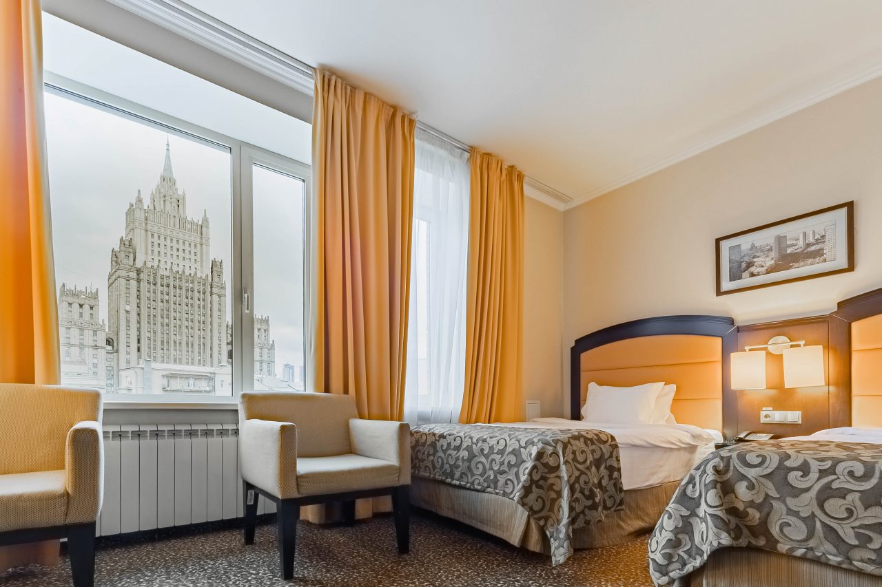 De Luxe (Улучшенный, Twin) гостиницы Арбат, Москва