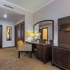 Номер категории «Делюкс Модус» оснащен чайной станцией