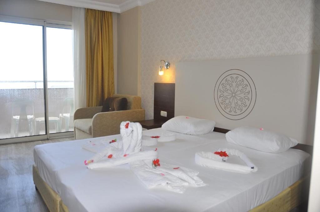 Двухместный (Стандартный двухместный номер с 1 кроватью или 2 отдельными кроватями) курортного отеля Side Alegria Hotel & SPA All-Inclusive, Сиде