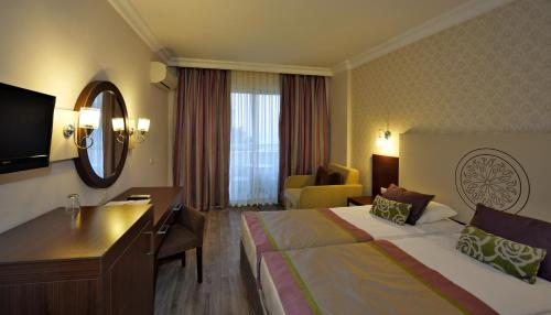 Двухместный (Двухместный номер эконом-класса с 1 кроватью - Главное здание) курортного отеля Side Alegria Hotel & SPA All-Inclusive, Сиде