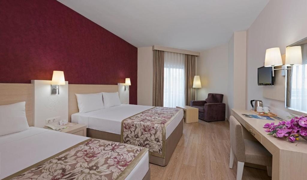 Двухместный (Двухместный номер с 1 кроватью или 2 отдельными кроватями) курортного отеля Side Lilyum Hotel & Spa, Сиде