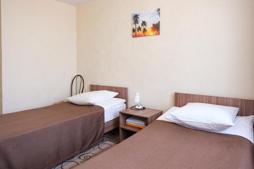 Двухместный (Двухместный номер с 2 отдельными кроватями) гостиницы Центральная, Биробиджан
