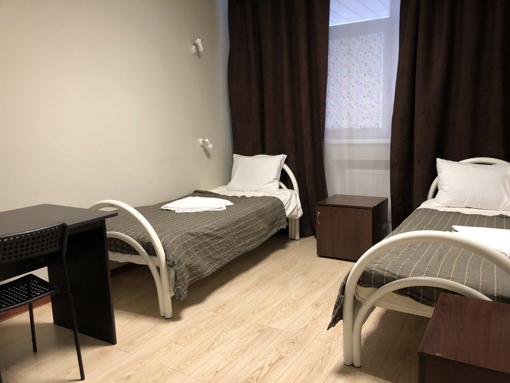 Двухместный (Эконом с двумя односпальными кроватями) отеля ГородОтель, Москва