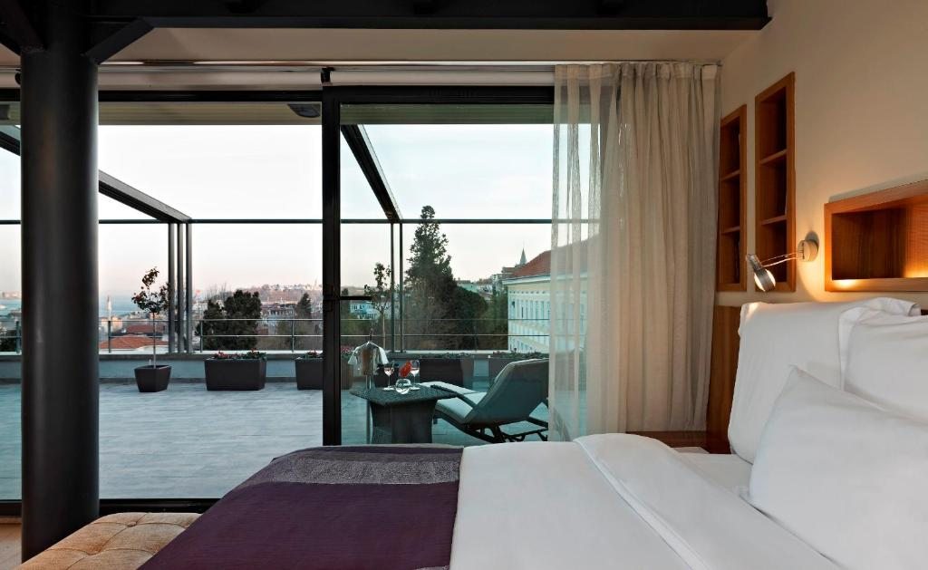 Сьюит (Роскошный люкс с террасой) отеля Tomtom Suites, Стамбул