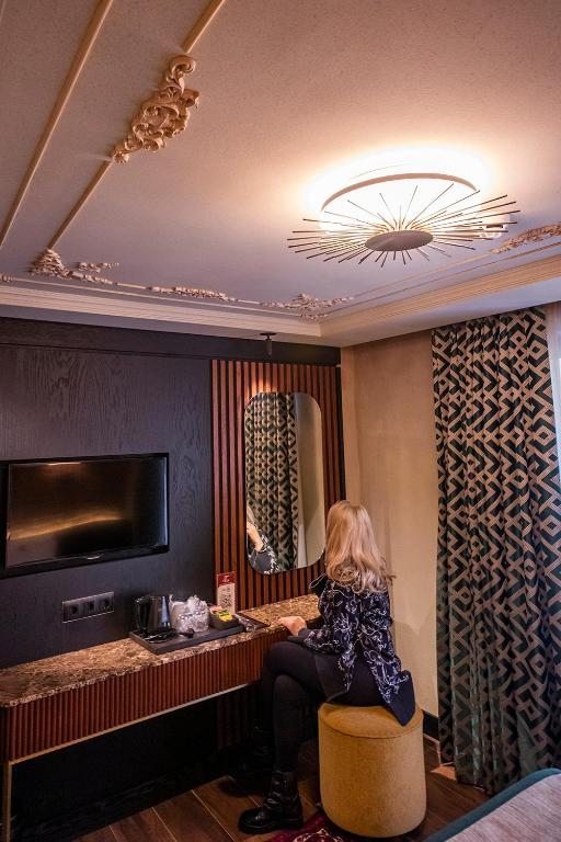 Двухместный (Стандартный двухместный номер с 1 кроватью или 2 отдельными кроватями) отеля Tria Hotel Istanbul-Special Category, Стамбул