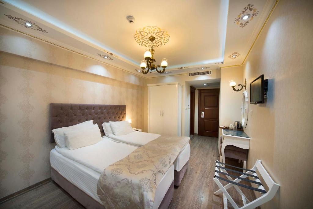 Двухместный (Стандартный двухместный номер с 2 отдельными кроватями) отеля World Heritage Hotel Istanbul, Стамбул