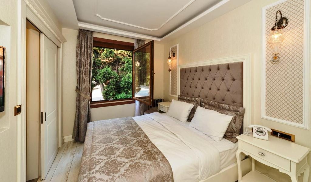 Двухместный (Стандартный двухместный номер с 1 кроватью или 2 отдельными кроватями) отеля Zeynep Sultan Hotel, Стамбул