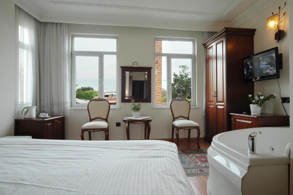 Двухместный (Двухместный номер с 1 кроватью, вид на море) отеля Ada Hotel Istanbul, Стамбул