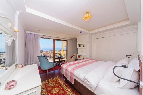 Апартаменты (Апартаменты с 1 спальней с видом на море - в дополнительном здании) отеля Ada Hotel Istanbul, Стамбул