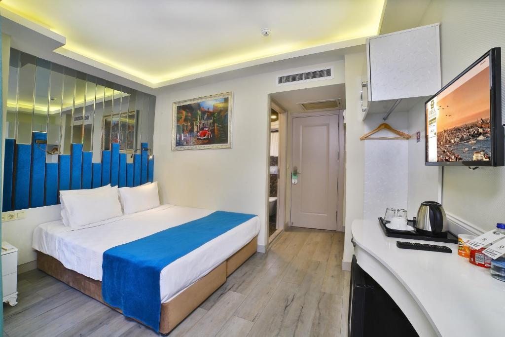 Двухместный (Улучшенный двухместный номер с 1 кроватью или 2 отдельными кроватями) отеля Amara Hotel OldCity, Стамбул