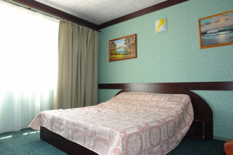 Двухместный (Корпус стандарт 2 эт двуспальная кровать) гостиницы Качинская, Орловка, Крым