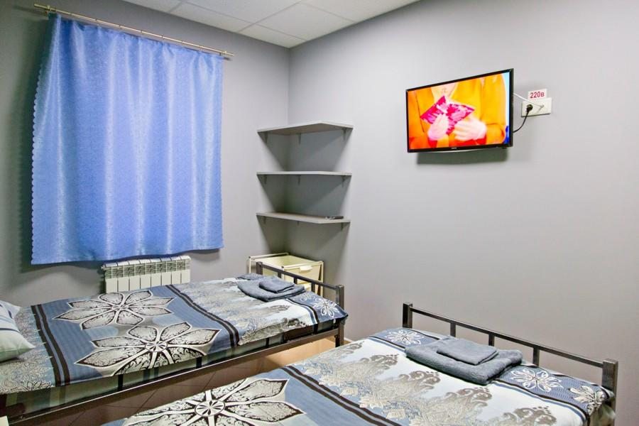 Двухместный (Двухместный номер с 2 отдельными кроватями) отеля Спорт, Краснокамск