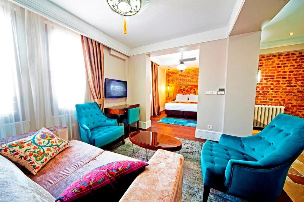 Сьюит (Полулюкс (для 3 взрослых)) отеля Azade Suites, Стамбул