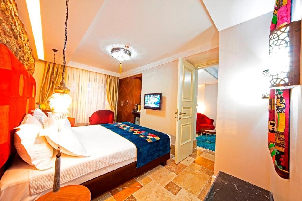 Сьюит (Семейный смежный номер (4 взрослых)) отеля Azade Suites, Стамбул