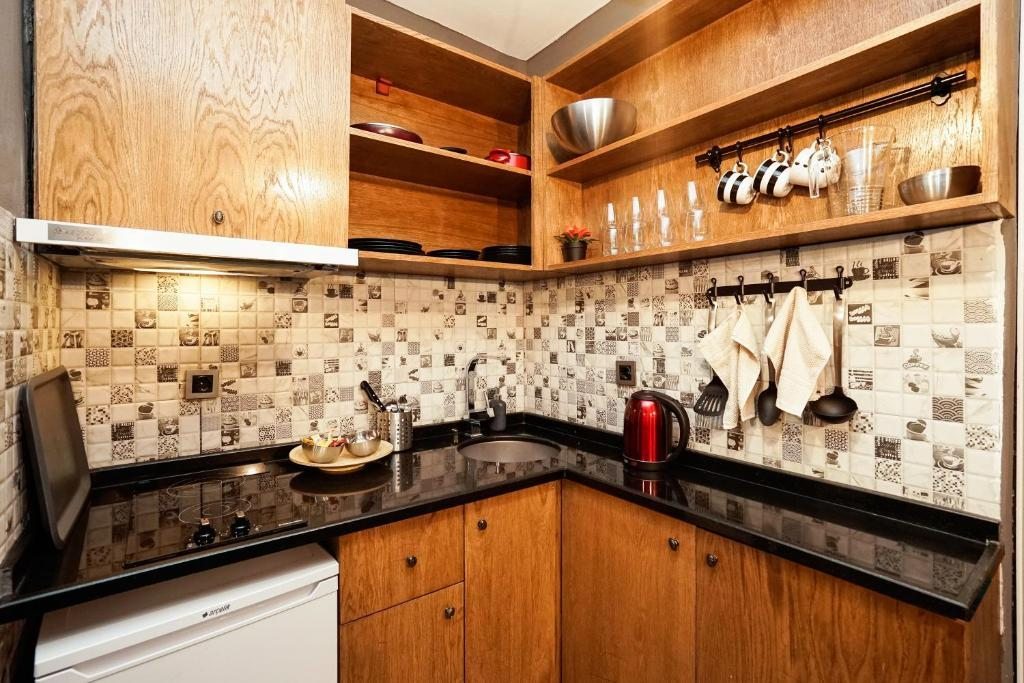 Двухместный (Двухместный номер эконом-класса с мини-кухней), Cube Suites