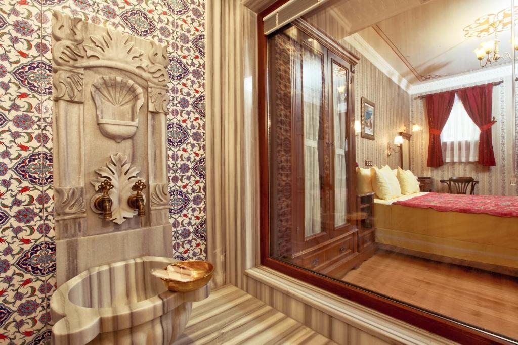 Двухместный (Двухместный номер с 1 кроватью - 1 этаж) отеля Dersaadet Hotel Istanbul, Стамбул