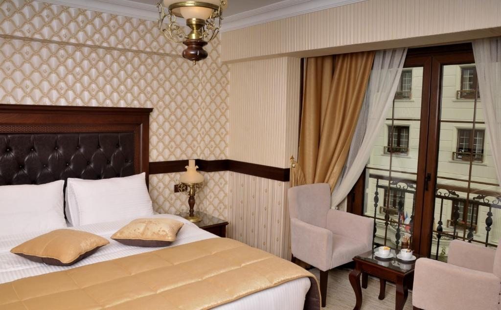 Двухместный (Двухместный номер Делюкс с 1 кроватью или 2 отдельными кроватями) отеля Divalis Hotel, Стамбул