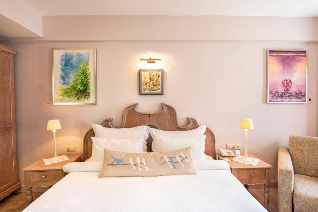 Двухместный (Двухместный номер «Комфорт» с 2 отдельными кроватями) отеля Alacati Kapari Hotel - Special Category, Алачати