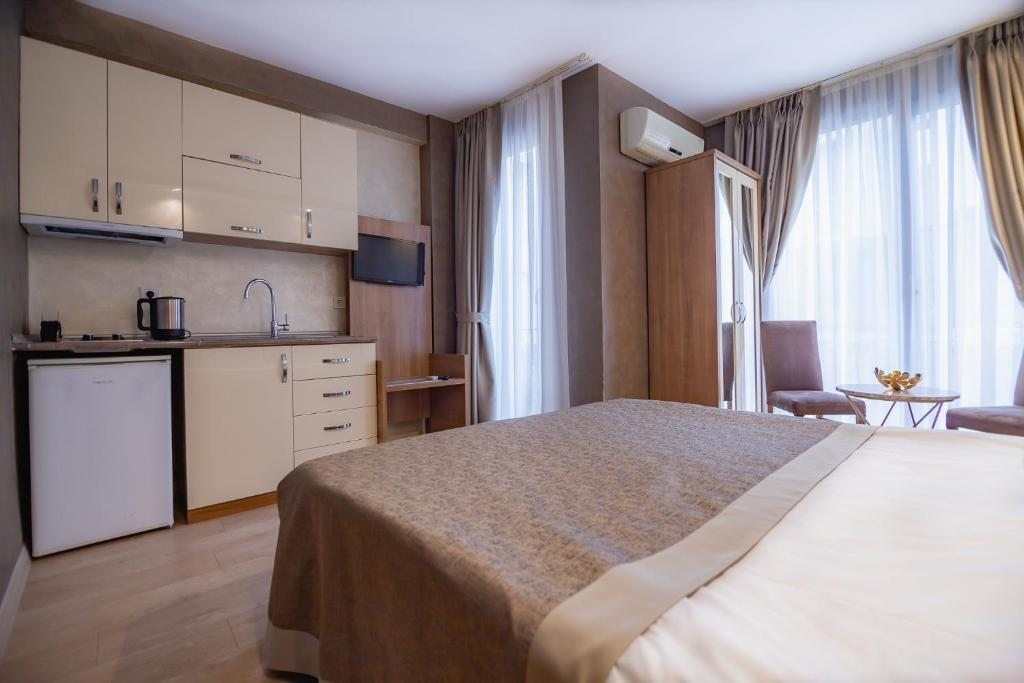 Одноместный (Одноместный номер Делюкс) апарт-отеля Kavalalı Suites, Стамбул