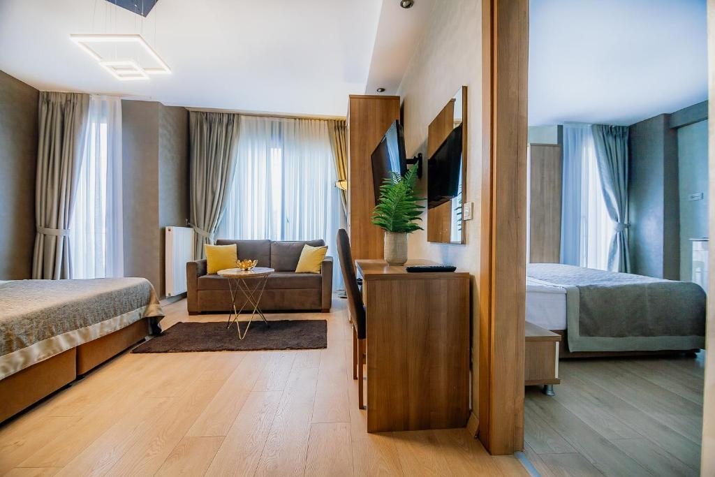 Семейный (Cемейный номер с собственной ванной комнатой), Kavalalı Suites