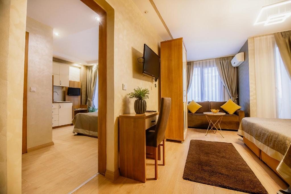 Семейный (Cемейный номер с собственной ванной комнатой), Kavalalı Suites