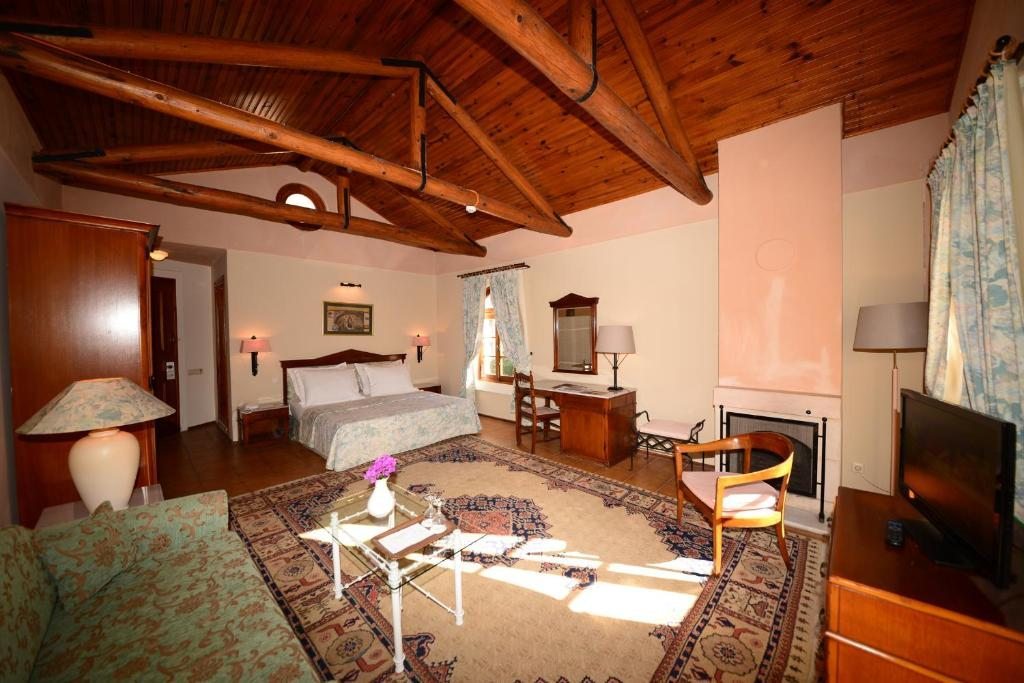 Двухместный (Двухместный номер с 1 кроватью или 2 отдельными кроватями и частичным видом на море) курортного отеля Patara Prince, Калкан