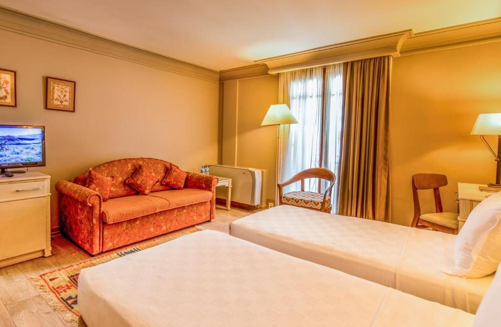 Двухместный (Двухместный номер с 1 кроватью или 2 отдельными кроватями, вид на сад) курортного отеля Patara Prince, Калкан