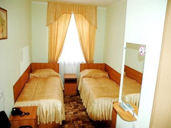 Двухместный (Twin Стандарт) гостиницы Центральная, Среднеуральск