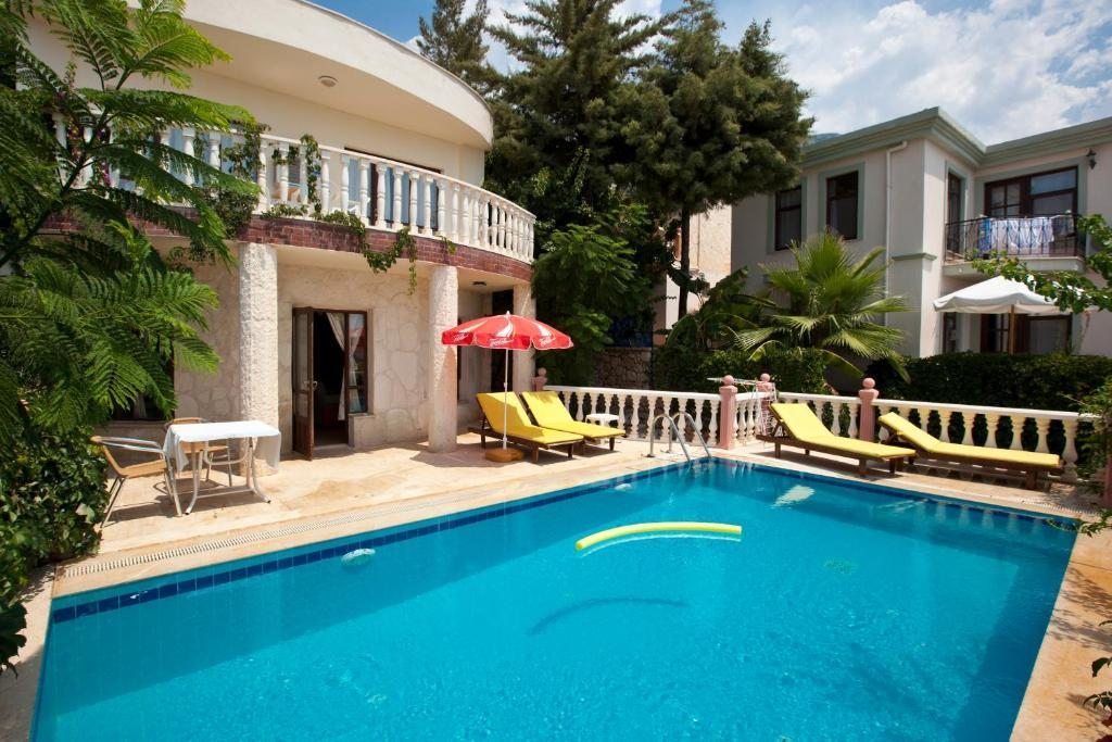 Вилла (Вилла с 2 спальнями и частным бассейном - Halal Concept) апарт-отеля Villa Lycian, Калкан