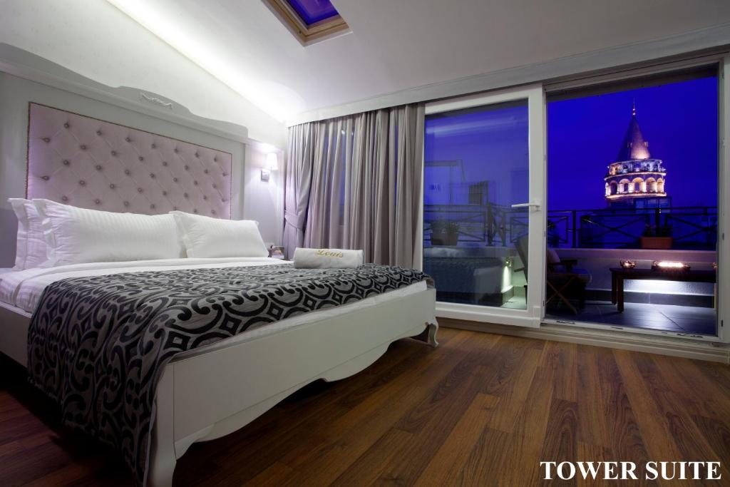 Сьюит (Люкс «Башня» с террасой) апарт-отеля Louis Appartements Galata, Стамбул