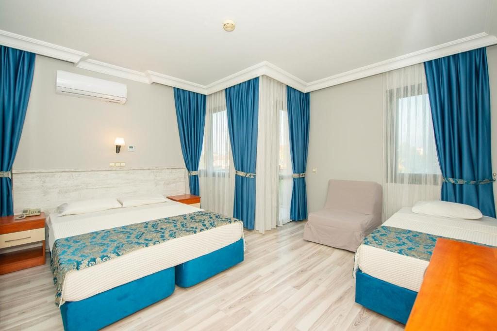 Двухместный (Стандартный двухместный номер с 1 кроватью или 2 отдельными кроватями) отеля Golden Moon, Фетхие
