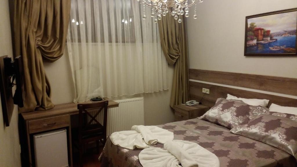 Двухместный (Двухместный номер эконом-класса с 1 кроватью - цокольный этаж) отеля My Holiday Time Hotel, Стамбул