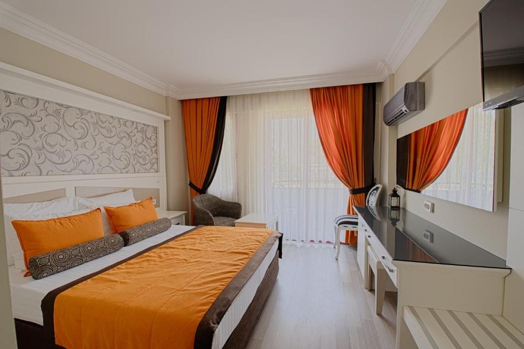 Двухместный (Стандартный двухместный номер с 1 кроватью или 2 отдельными кроватями) отеля Mendos, Фетхие