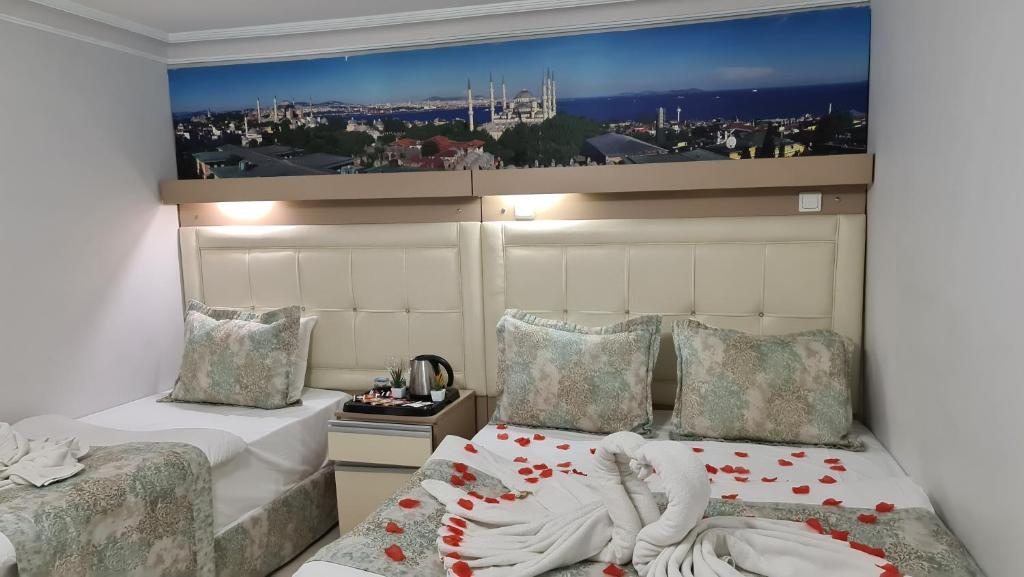Трехместный (Трехместный номер) отеля Ocean's 7 Hotel, Стамбул