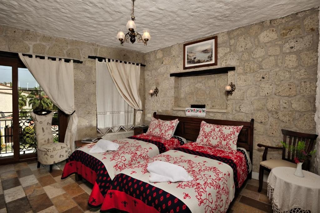 Двухместный (Двухместный номер с 1 кроватью или 2 отдельными кроватями) гостевого дома Alacati Koclu Konagi Hotel, Алачати
