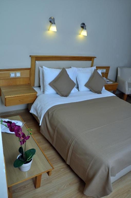Двухместный (Двухместный номер Делюкс с 1 кроватью и видом на море) отеля Hotel Doruk, Фетхие