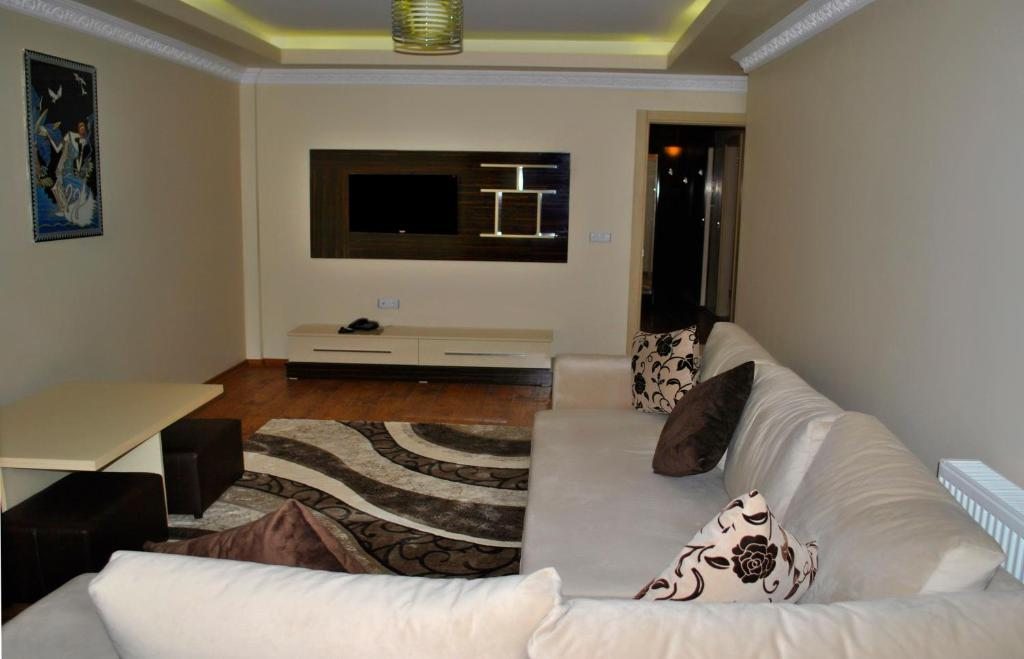 Апартаменты (Апартаменты Делюкс с 1 спальней) апарт-отеля Rose Garden Residence, Стамбул