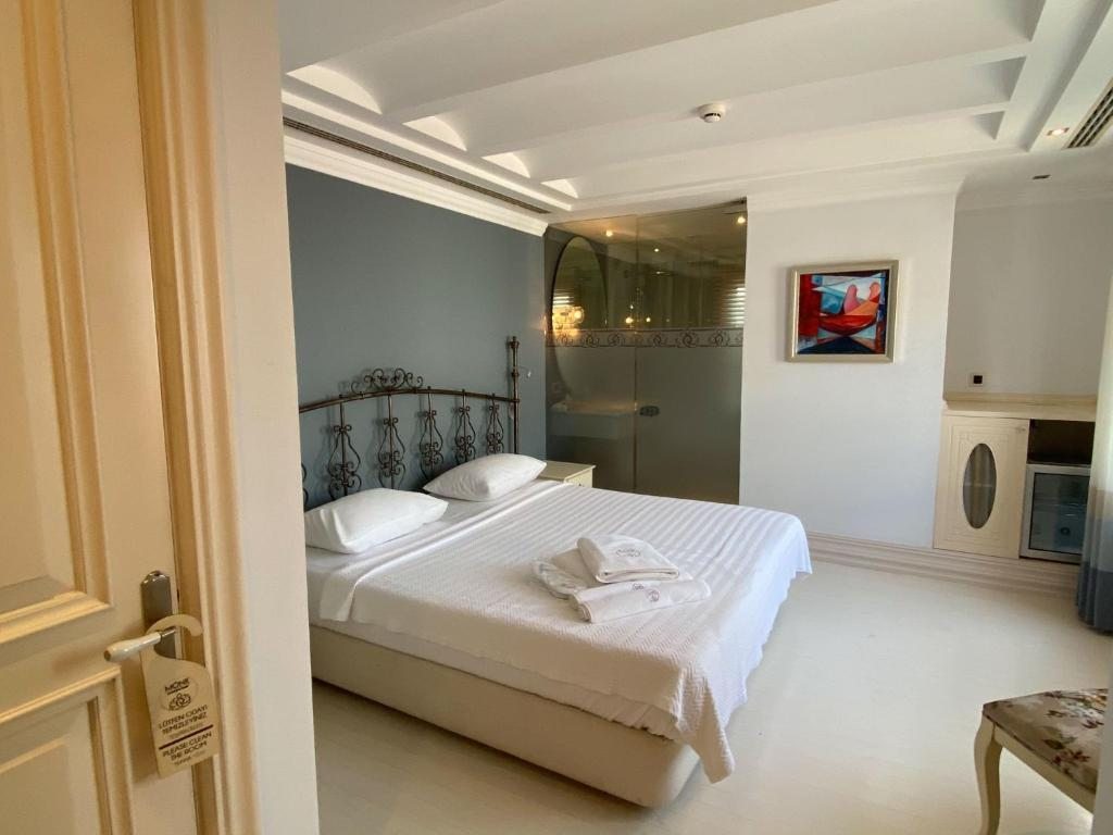 Двухместный (Стандартный двухместный номер с 1 кроватью или 2 отдельными кроватями) отеля Met Hotel Alaçatı, Алачати