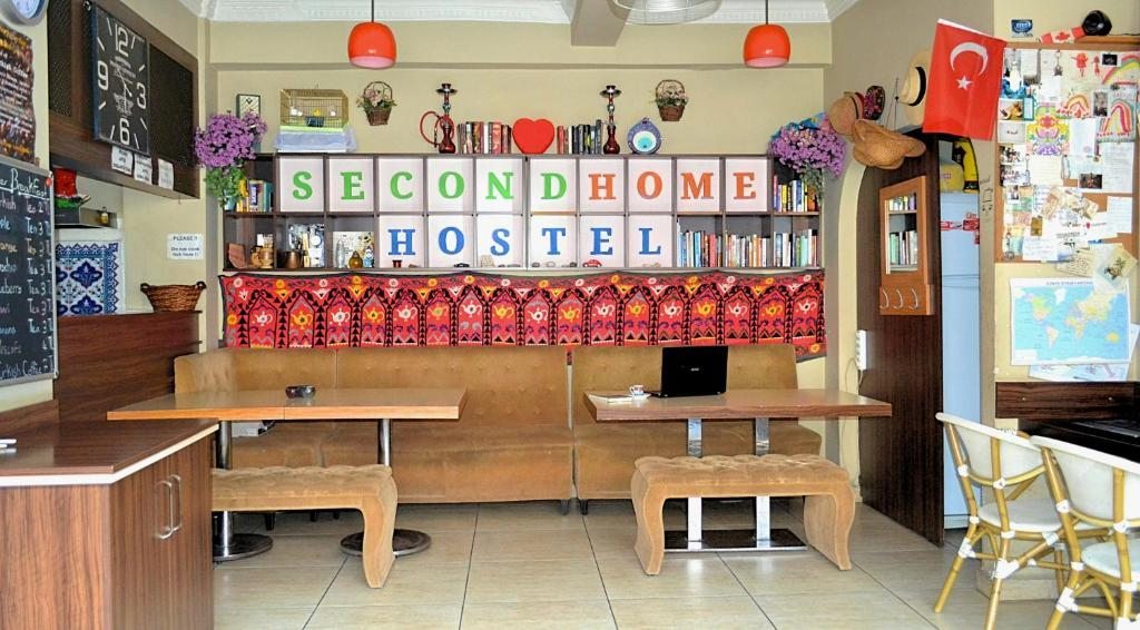 Трехместный (Трехместный номер эконом-класса с общей ванной комнатой), Second Home Hostel