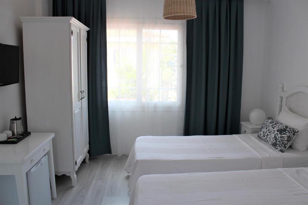 Двухместный (Стандартный двухместный номер с 2 отдельными кроватями) отеля Villamer Hotel Alacati, Алачати