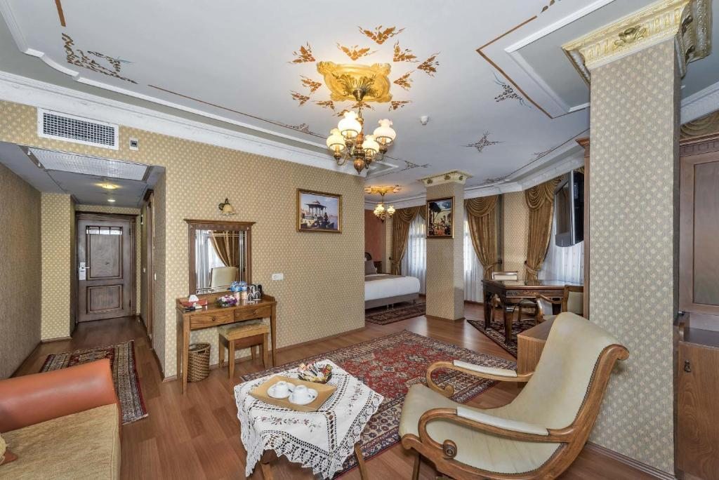 Сьюит (Президентский люкс) отеля Seven Hills Hotel, Стамбул